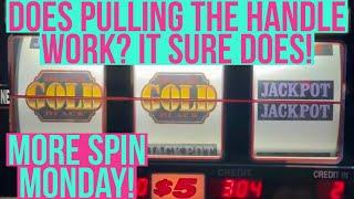 More Spin Monday! Only 1 Pull Of The Handle To Land The Big Win, But How Much Was It Old School?
