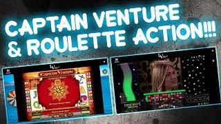 3K   Captain Venture & Roulette!  Quick Casino Session