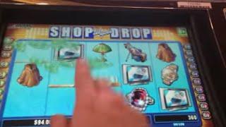 LIVE PLAY on Shop 'till you Drop Slot Machine