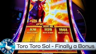 Toro Toro Cash Ole Sol Slot Machine Bonus
