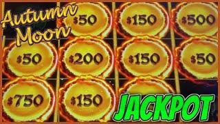 HIGH LIMIT Dragon Cash Link Happy Prosperous & Autumn Moon HANDPAY JACKPOT $50 Bonus Rounds Slot