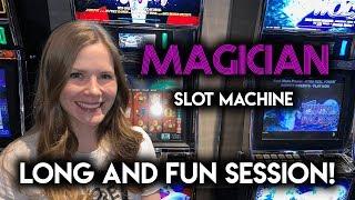 Magic Ian? LOL Funny Session on Magician Slot Machine!