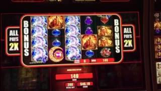 Hot Hot 8 Slot Machine Mystical Unicorn Free Spin Bonus Aria Casino Las Vegas
