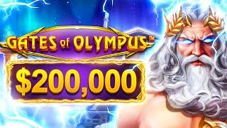 SPENDING $200,000 ON GATES OF OLYMPUS