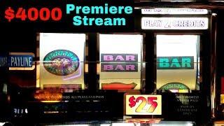 $4000 LIVE PREMIERE in the HIGH LIMIT Room | $10-$50 Bets | Double Diamond  |Quick Hits & MORE !