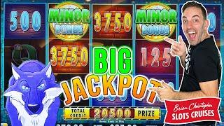 Huff'N Puffing a BIG JACKPOT  Carnival Cruise  Brian Christopher Slots Cruise