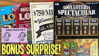 WINNING IS GOOD  BONUS Surprise!  $50 Loteria + $30 Winner's Circle  TEXAS Lottery Scratch Offs