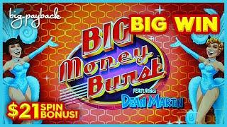 AWESOME NEW SLOT! Big Money Burst Featuring Dean Martin Slot - UP TO $21/SPIN!