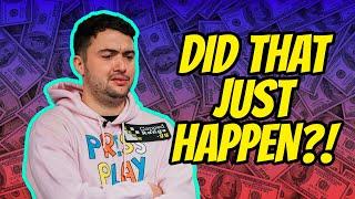 HUGE Misclick Led to WINNING $1M in Poker Tournament #shorts