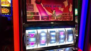 VGT Slots $45 MAX BET POLAR HIGH ROLLER - LOTS OF FREE RED SCREEN SPINS Choctaw Casino, Durant OK