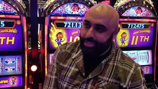 HE DID IT! THE GOOF DID IT!! SAN MANUEL SLOT TOURNAMENT, DANCING DRUMS, WONDER 4 BUFFALO DELUXE