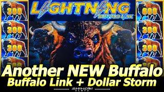 NEW Lightning Buffalo Link Slot! Buffalo Link and Dollar Storm Had a Baby!