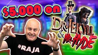 What Can I Hit with $5,000 on Dr. Jekyll & Mr. Hyde?  $60 SPINS!