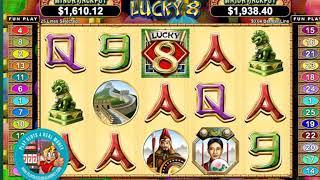 FREE LUCKY 8 SLOT MACHINE GAMEPLAY BY RTG   [ONLINE SLOTS REAL MONEY ]