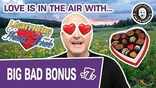 $125 Spin  JACKPOT!  Love Is In the Air: LIGHTNING LINK HeartThrob
