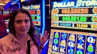 My JAW DROPPED When I WON MY BIGGEST JACKPOT EVER on DOLLAR STORM!!