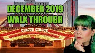 Circus Circus Las Vegas December 2019 walk through