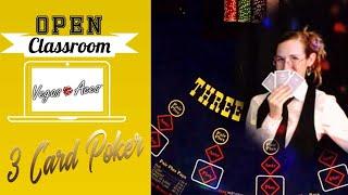 Open Classroom: 3 Card Poker LiveStream