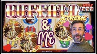 BUFFALO EXTREME & ME: A LOVE STORY  NOT REALLY I JUST KEEP GETTING WINS  20 SLOTS @ MAX BET!