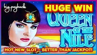 BETTER THAN JACKPOT! Queen of the Nile Flamin' Fortune - HOT NEW SLOT!