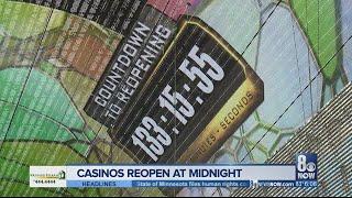 Countdown To Reopen Las Vegas Resorts, Casinos Is On