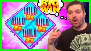 A WIN NEVER BEFORE SEEN ON YOUTUBE  LANDED ALL 4 2X WILDS FOR A GLORIOUS WIN W/ SDGuy1234