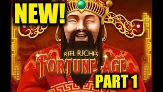 NEW SLOT: BIG WINS on Reel Riches Fortune Age Part 1