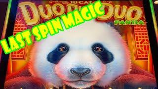 OMG ! THE LAST SPIN MAGIC !! DUO DUO DUO PANDA Slot (Aruze) $110 Free Play栗スロ