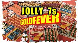 CHRISTMAS"JOLLY 7s "."GOLDFEVER" .WINNING 777s..£500 LOADED..SUPER CASH BONUS..£250,000 ORANGE