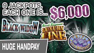 $6,000 JACKPOTS! EVERY One I’ve EVER Hit!  From VEGAS to FOXWOODS, These Are INSANE