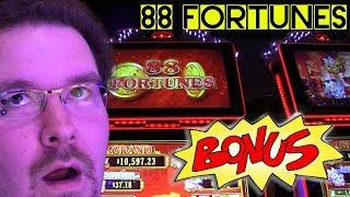 88 FORTUNES $8.80 max bet with TWO BONUS ROUNDS Free Spins
