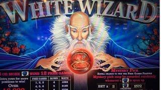 Aristocrat - White Wizard Slot - 3 Correct Mystery Picks in a Row!