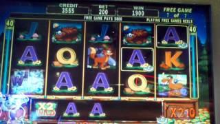 Super hoot loot Free spin bonus slot machine Nice win