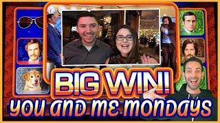 BIG WIN on ANCHORMAN  YOU AND ME MONDAYS  MGM in LAS VEGAS w/Rudies