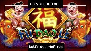 Big Win! Bonuses on Fu Dao Le by Bally / Let's see How far cam $10 go @ Barona Casino