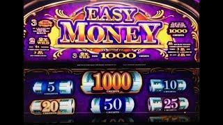 EASY MONEY Dollar Slot Bet $5PANDA KING Bet $5MUSTANG MONEY FEATURE Bet $7.50  San Manuel Casino