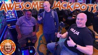 NEVER SEEN on YOUTUBE JACKPOT$! •Huge Wins from the Lodge Casino •