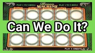 Family GROUP PULL on the GREEN MACHINE Slot in Las Vegas! | Casino Countess