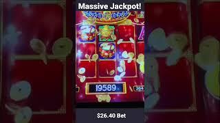 My BIGGEST JACKPOT EVER Dancing Drums #shorts