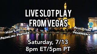 Live Vegas Slots - 7/13 From the Cosmopolitan - $500 High Limit Prowling Panther Challenge