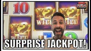 3 multipliers = HUGE WIN! Jackpot Handpay on Buffalo Extreme Slot machine!