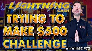 Trying to make $500 PROFIT using $540 in Freeplay on Lightning Link