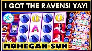 THIS IS WHY I LOVE THE TOWER SLOTS!RAVENS! SUPER FREE GAMES! SUPER BIG WINS! MOHEGAN SUN DELIVERS!