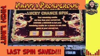 Something you dont see every Day! High Limit Dragon Link Happy and Prosperous Bonus Jackpot Handpay