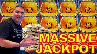 MASSIVE HANDPAY JACKPOT On Huff N Puff Slot Machine