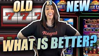 That was AWESOME // FREEPLAY CHALLENGE // Rare old slots VS New Hot Slots !