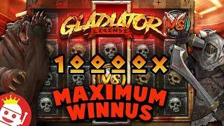 GLADIATOR LEGENDS IN A GOOD MOOD  10,000X MAX WIN SERVED!