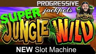 $10,000 VS SUPER JUNGLE WILD Live Slot Machine Jackpot! Casino not open yet!