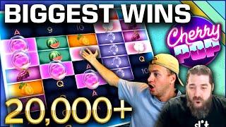 Top 5 BIGGEST WINS on CHERRY POP Slot