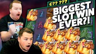 OUR BIGGEST SLOT WIN EVER  €50 BET  NET GAINS